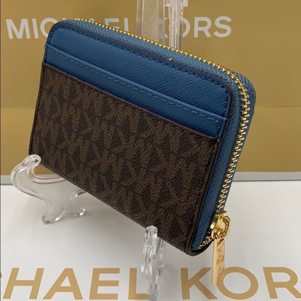 MICHAEL KORS JET SET TRAVEL MD ZA CARD CASE - Picture 4 of 16